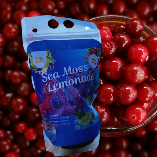 Cranberry Orange Sea Moss Lemonade